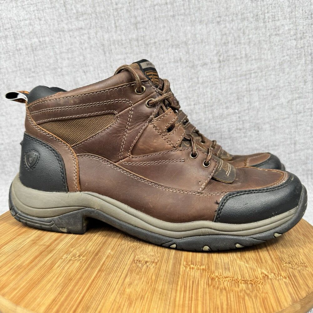 Ariat Terrain Hiking Boots Mens Size 10.5 D Leather